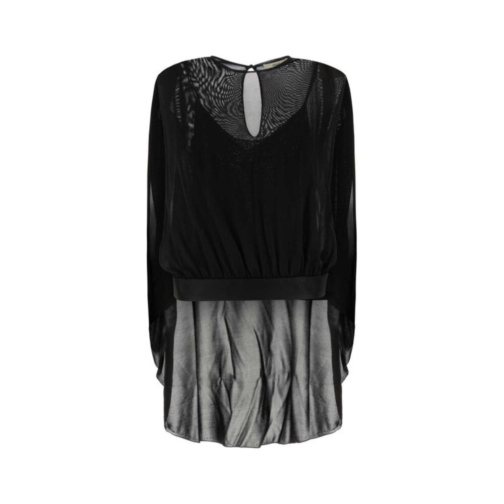 Fendi Women Black Silk Blend Top